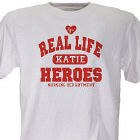 Real Life Heroes -  Personalized Nurse T-Shirt